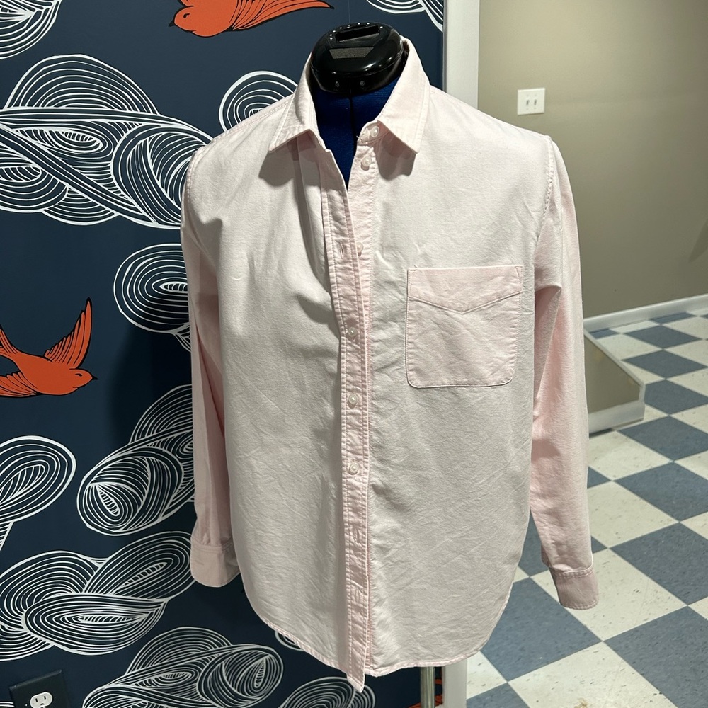 EUC Everlane light pink Oxford shirt, size 6